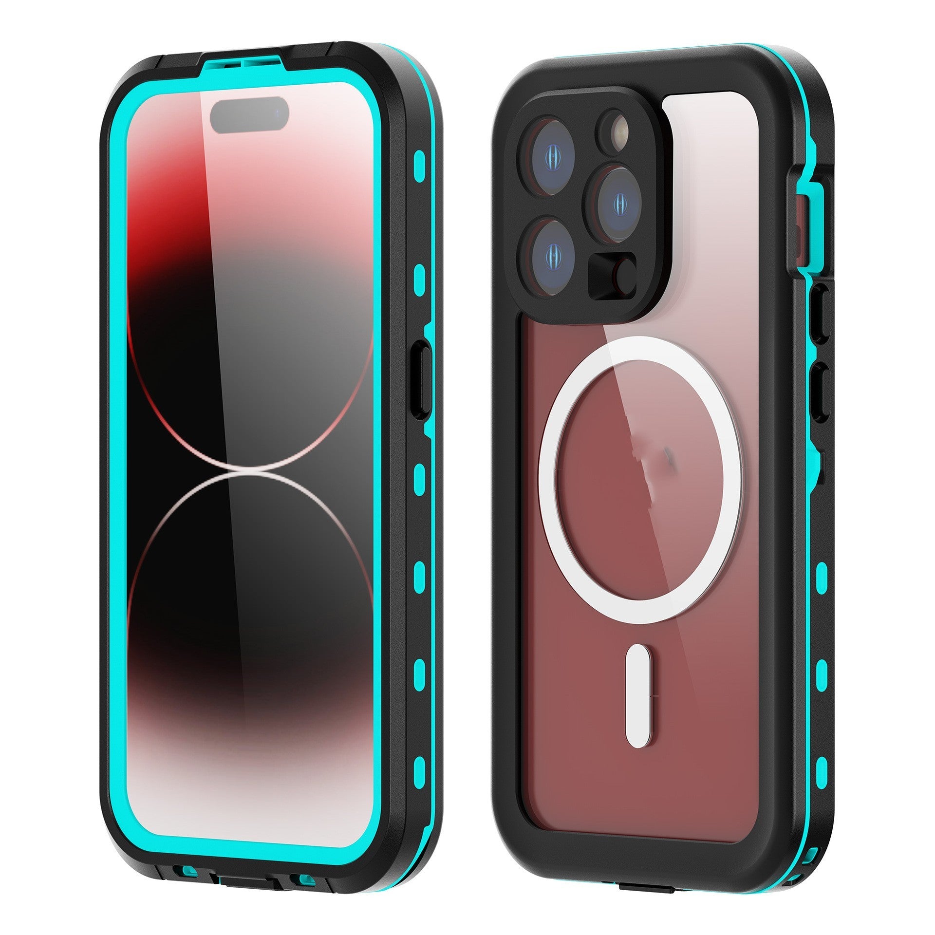 Waterproof Phone Case Wireless Charger Magnetic Transparent All-inclusive bbe4297d 144b 4f5f a2a5 e0d1007aacfe