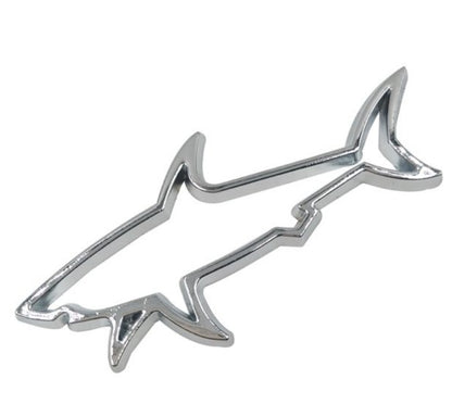 Personalized Hollow Shark Metal Decorative Label bc1cad32 6e4c 4114 806e db4404ce3337