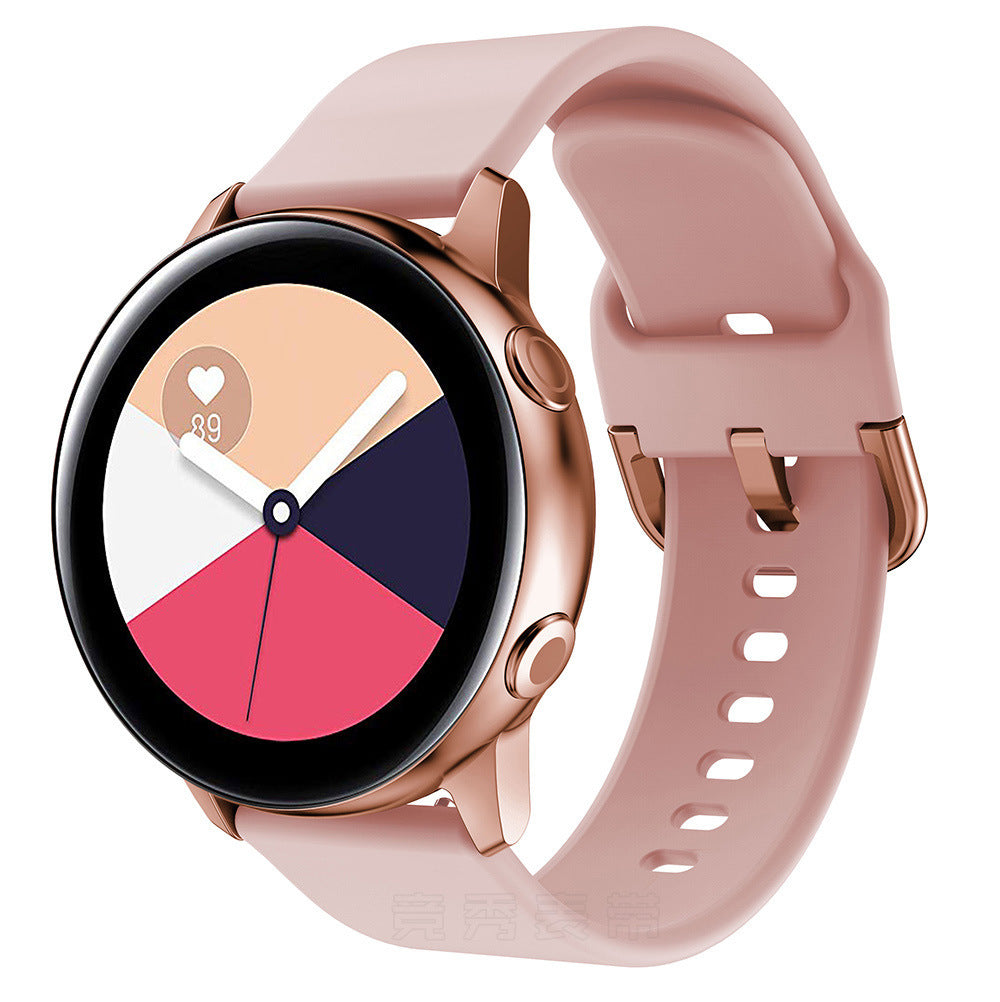 Universal 20 Or 22mm Silicone Strap For Smart Watch bc201106 a3d2 456a 9e24 dcf4df089821