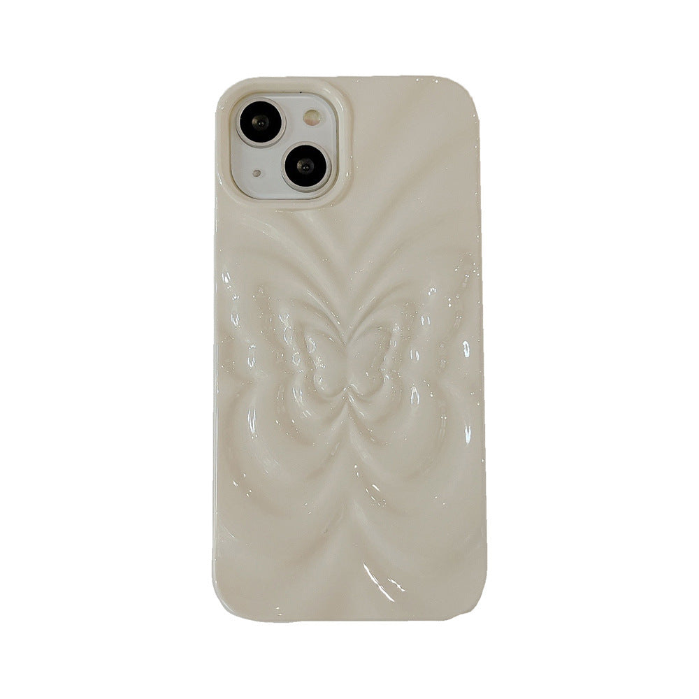 Solid Color Pleated Butterfly Suitable For 14promax Phone Case bc2c0da0 e13f 4956 8c68 c1244b0eb5a2