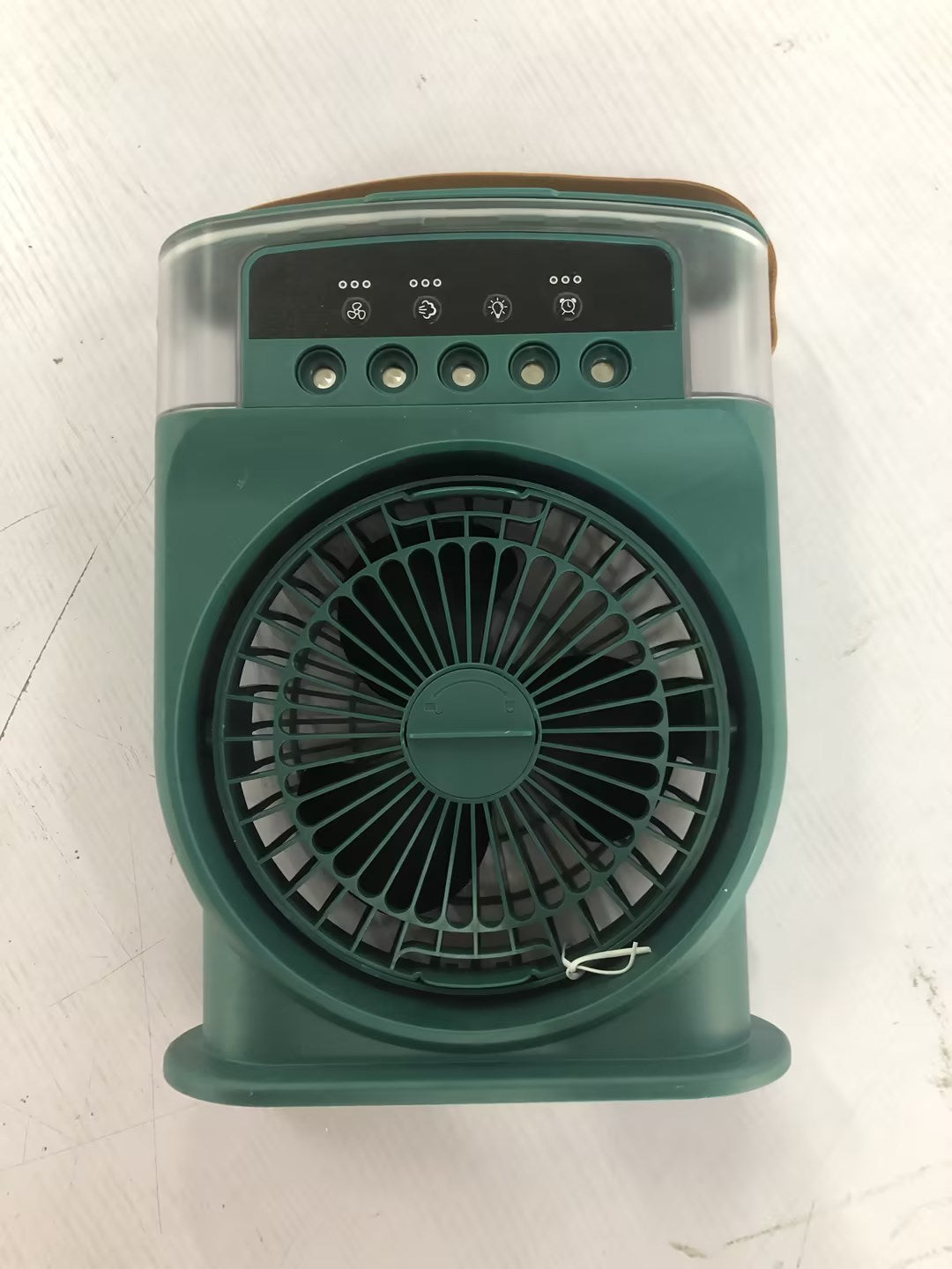 Portable USB Air Conditioner Cooling Fan With 5 Sprays 7 Color Light 600ML Water Tank Spray Mist Air Cooler Humidifiers bc3eb