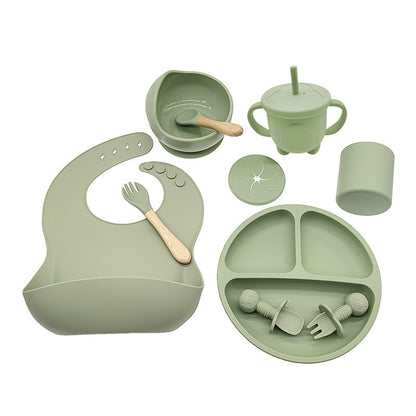 Baby Eat Learning Complementary Food Feeding Silicone Tableware bc42599a 15b1 4642 8ca8 59801d39308b