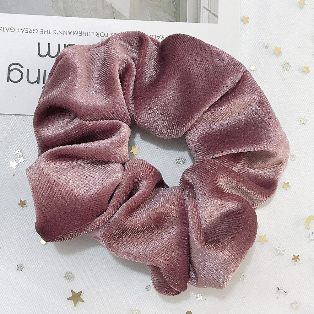 Flannel Hair Tie Hair Rope Amazon Velvet Fashion Ponytail Hair Accessories bc45315d 5b09 40e6 aee2 d3135f09ee87