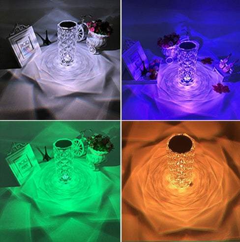 Creative Crystal Diamond Table Lamp Rechargeable Acrylic Bedroom Bedside bc47c7f4 6f12 4b29 9f5c b88573d6764d