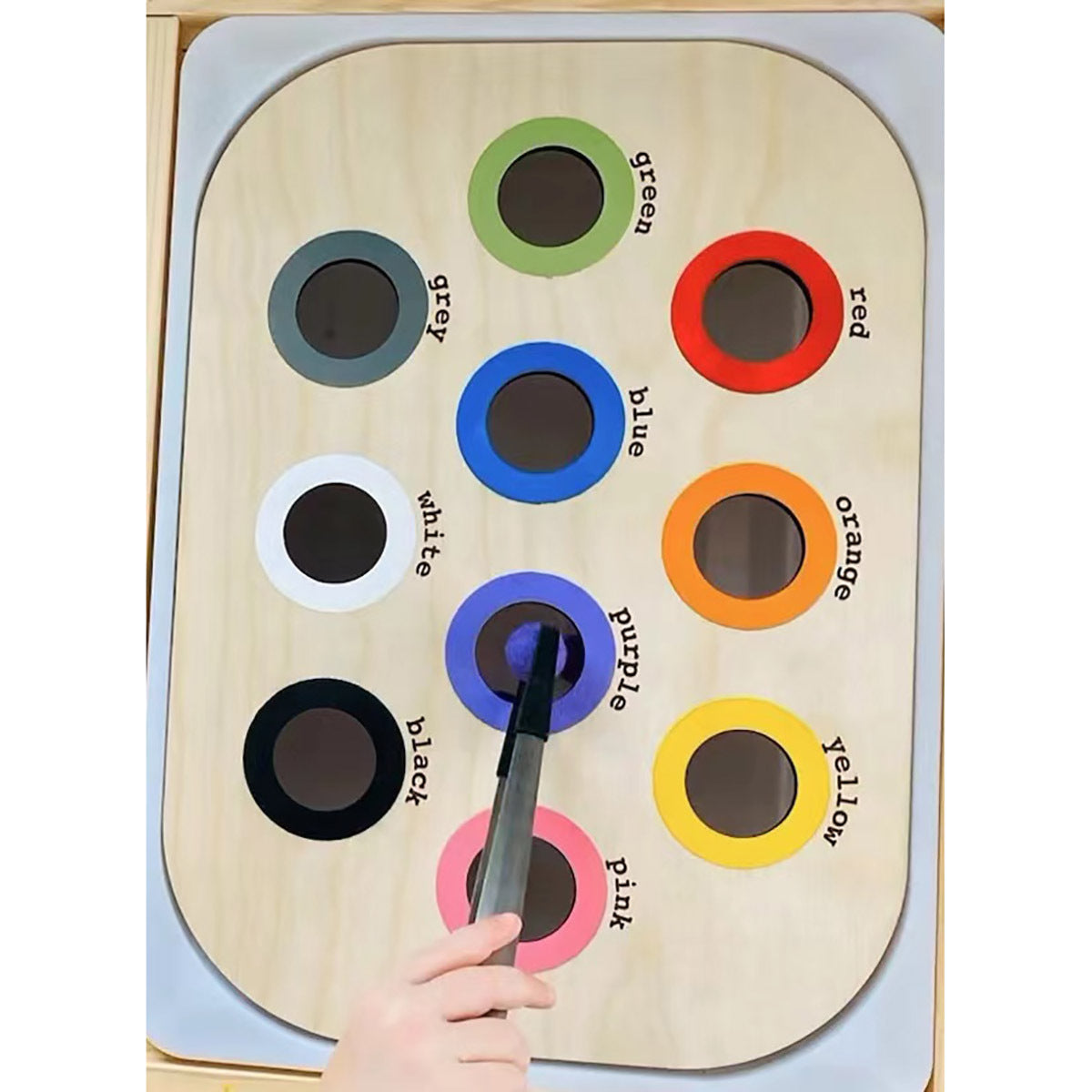 Children's Sensory Tray Board Game bc6ab644 48cd 49be 8f3c 345b75e64044