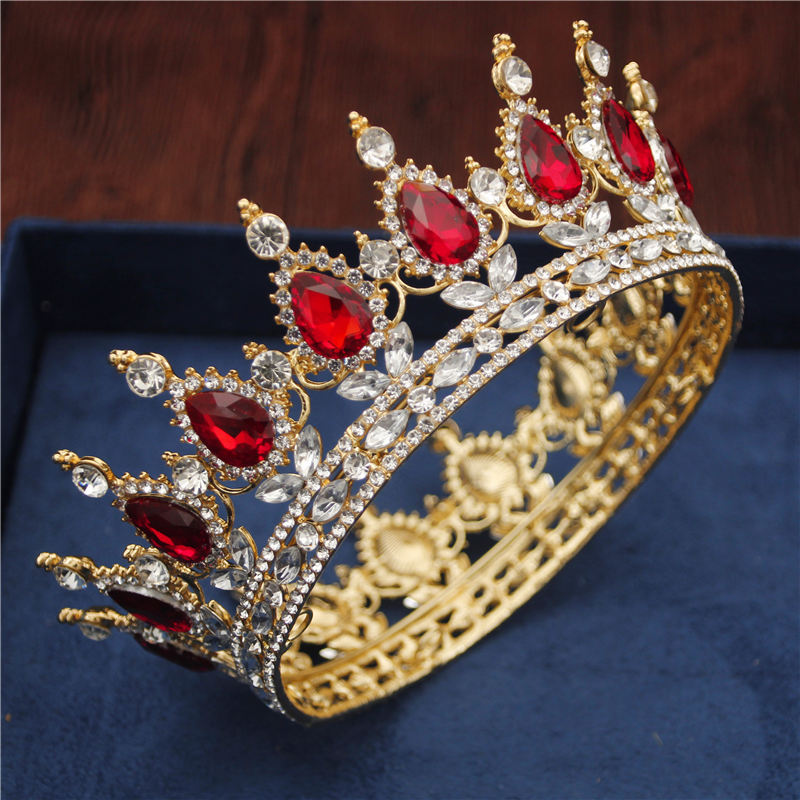 Full Crown Bridal Tiara Crown Wedding Diadem Bridal Round Crown bc6c792c d7c6 446f 9154 79fae894cf7e