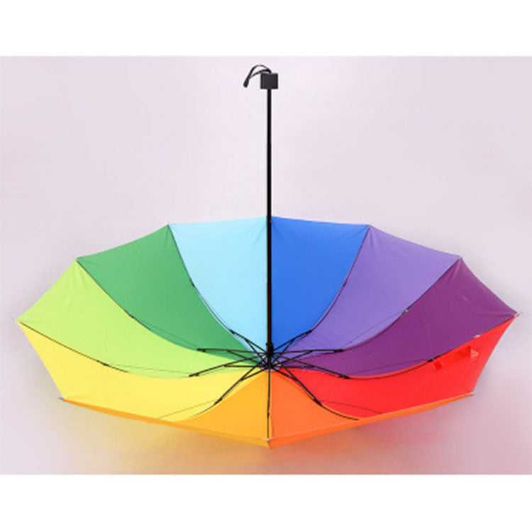 Big Size Rainbow Umbrella For Women Cute Windproof bc7ae300 f389 4cd5 8021 abe9ff193a23