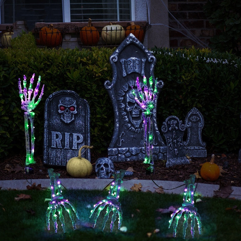 Halloween Outdoor Ground Lamp Solar Courtyard Ambience Light bc8eed61 8023 4376 b162 11377b5ed758