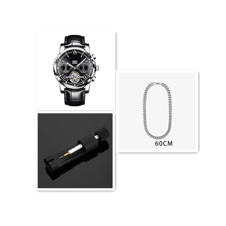 Fully Automatic Multifunctional Mechanical Watch bca17c6f d61c 4a26 868b 562fd9d099e7