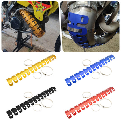 Motorcycle Modification, Off-road Vehicle Exhaust Protection Cover, Heat Sink bca36f68 e093 4ccb 8025 24ae4b8deb4c
