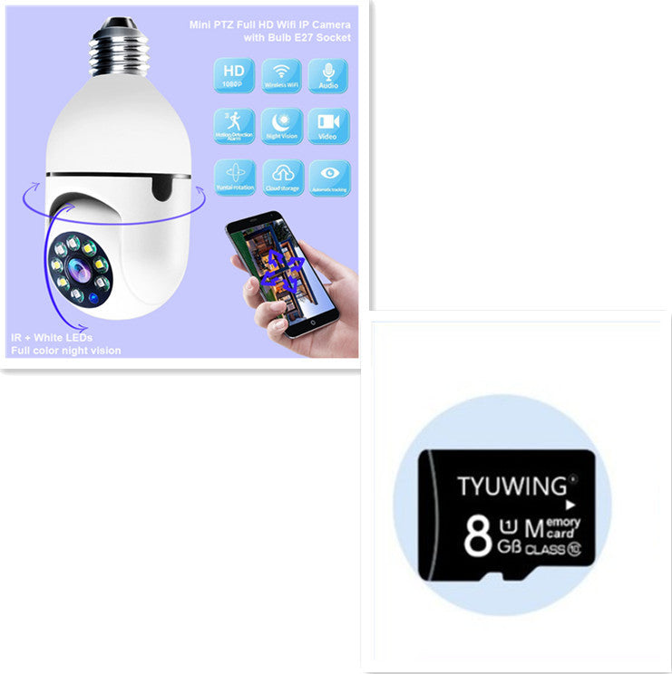 WiFi CAMERA 1080P Bulb 4X Zoom Camera E27 Home 5GWiFi Alarm Monitor bca3a25a 3016 46bc 9507 f9901616dd70