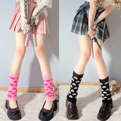 Feet Cover Knitted Love Foot Sock Versatile Slimming Hot Girl Wool bcaa8f09 0c83 4fce 90df 5ddc239e73e4