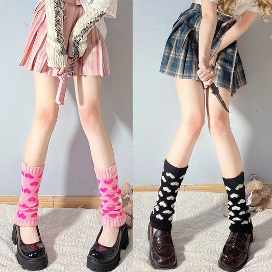 Feet Cover Knitted Love Foot Sock Versatile Slimming Hot Girl Wool bcaa8f09 0c83 4fce 90df 5ddc239e73e4