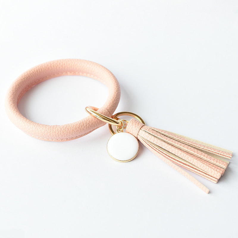 Pure Leather Tassel Pendant Bracelet bcbdcfee 079e 495a aa26 34ae6c891183