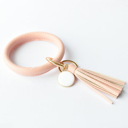Pure Leather Tassel Pendant Bracelet bcbdcfee 079e 495a aa26 34ae6c891183