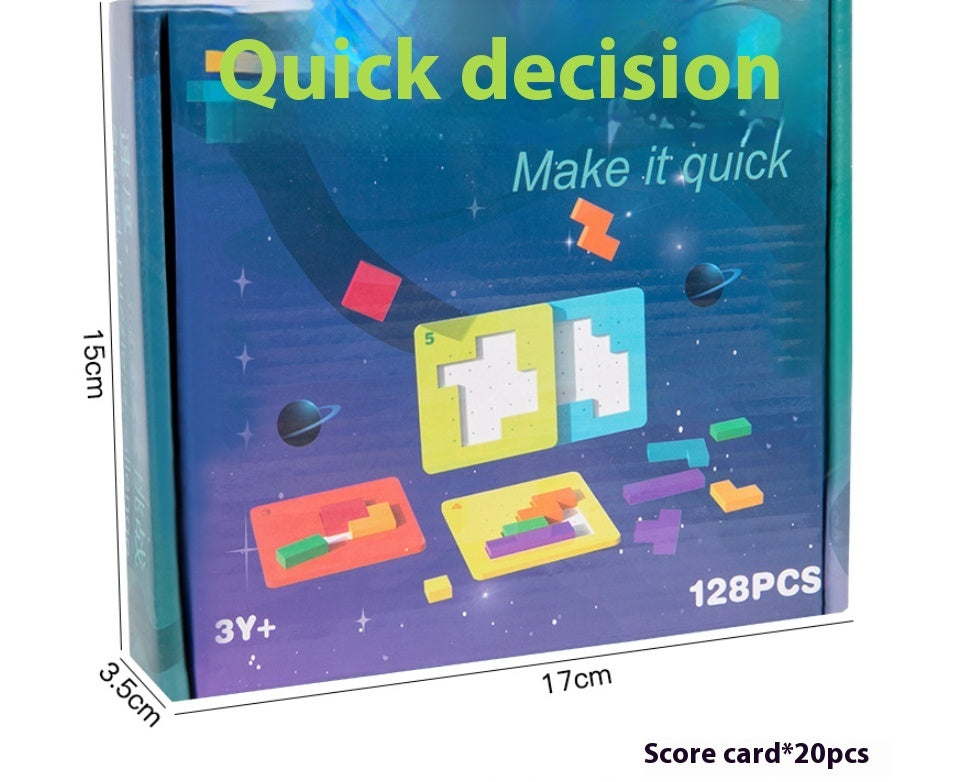 Quick Fix Building Block Puzzle Children's Educational Board Game Toy bcc670bd 7c57 4bdf ad93 843a344a9106 trans
