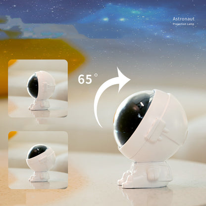 Galaxy Star Projector Starry Sky Night Light Astronaut Lamp Room Decr Gift Child Kids Baby Christmas Spaceman Projection bce8