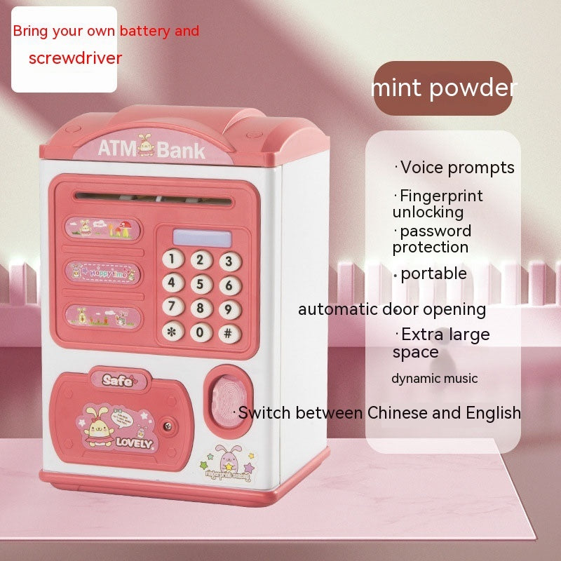 Children's Savings Bank Electric Sound And Light Fun Intelligent Automatic Money Changer bce88330 47ec 4a4f 9488 5e32d70f15e1