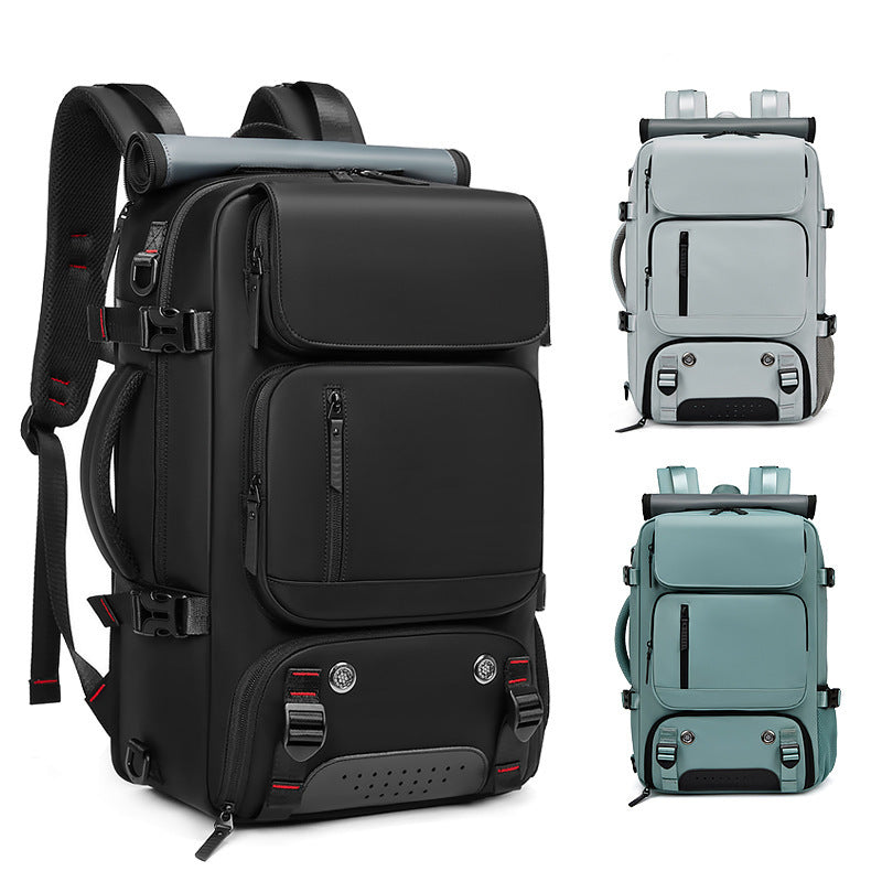 Backpack Leisure Travel Large Capacity Men's Backpack Waterproof Computer Bag bced9635 e46a 422f 86ec f798ea1bca57