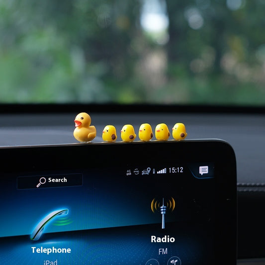 Car Mini Cute Yellow Duck Center Console Ornament bcf9800c 7bb0 4f31 b10b 84da631f87a9 trans