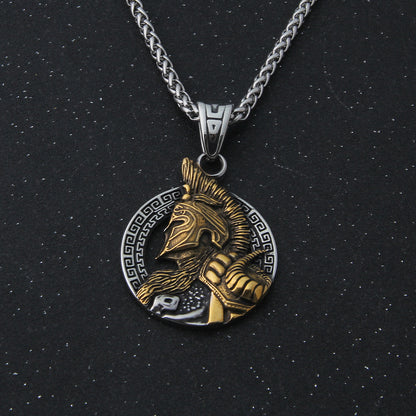 Viking Warrior Titanium Steel Pendant Stainless Steel bd04a340 362f 464f 85d8 f3161b127b98