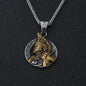 Viking Warrior Titanium Steel Pendant Stainless Steel bd04a340 362f 464f 85d8 f3161b127b98