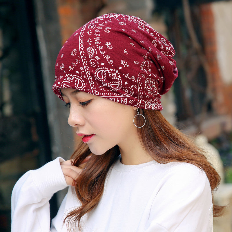 Head Ethnic Wind Series Korean Cashew Flower Bun Head Hat bd0768c5 2894 45c1 a328 40a36d56bf58