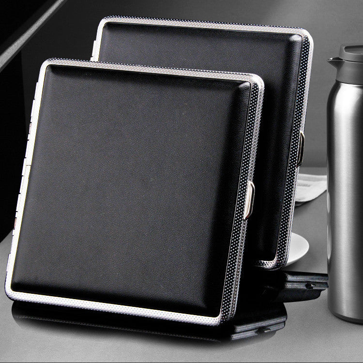 Leather Cigarette Case With Metal Clip bd0ecc48 b01a 4cf8 a90e 595420e86eb3