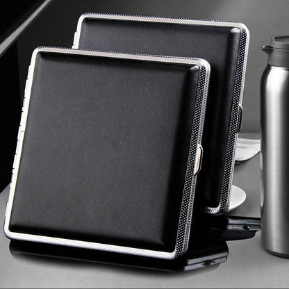 Leather Cigarette Case With Metal Clip bd0ecc48 b01a 4cf8 a90e 595420e86eb3