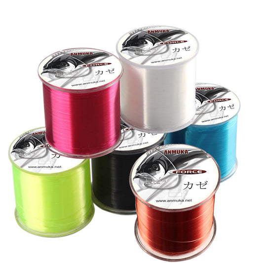 Tension 500 M Fishing Line Raw Silk Nylon bd11f0e1 f139 48b2 a8d6 3ff28deb70f5