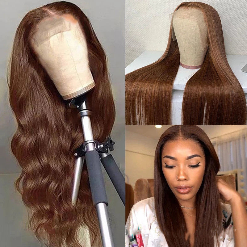 Brown Color Human Hair Wigs Human Hair Wig bd4e7e31 6f3d 4497 8437 dfcc05f4a9c2