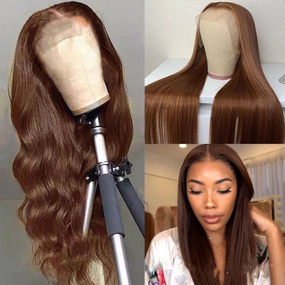 Brown Color Human Hair Wigs Human Hair Wig bd4e7e31 6f3d 4497 8437 dfcc05f4a9c2