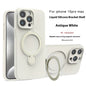 Liquid Silicone Magnetic Bracket Phone Case Applicable Anti-fall - 图片 13