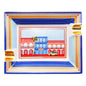 Fashion Creative Large Capacity Square Painted Ceramic Cigar Ashtray bd74f054 2e41 4deb a66c a5a736733bb5