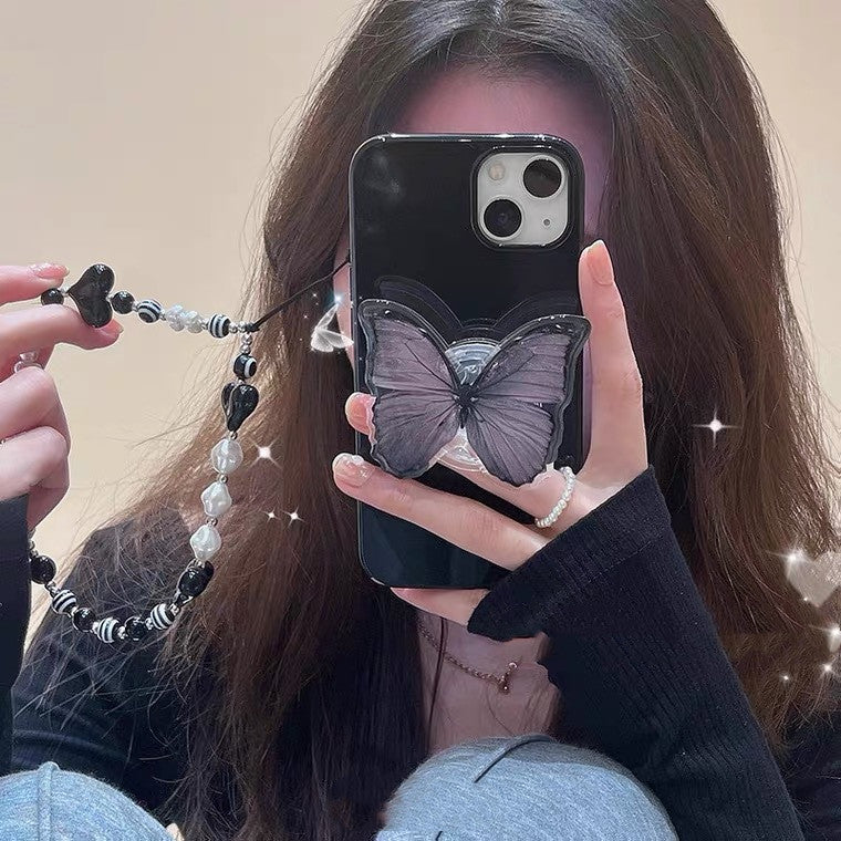 Butterfly Bracket Phone Case With Chain bda23e76 0462 416b bd39 26e896b6940f