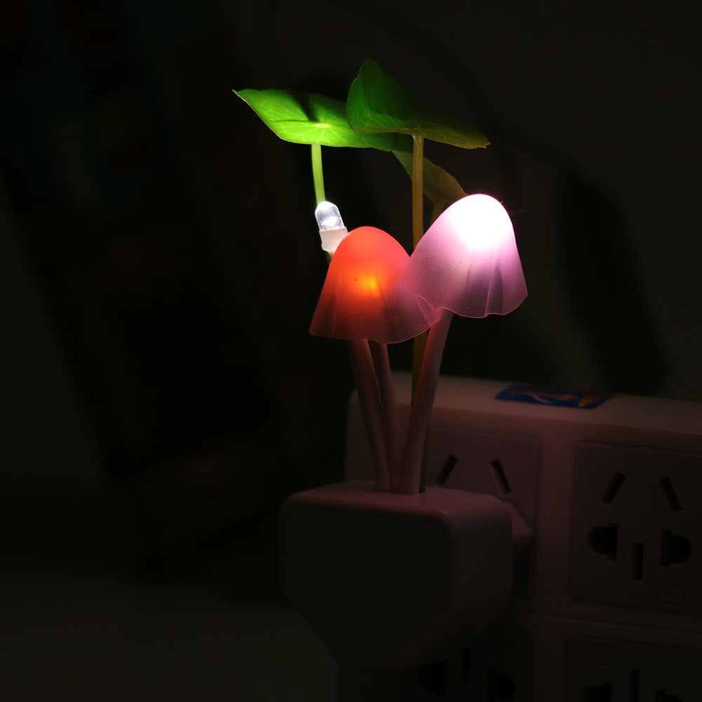 Color LED Mushroom Light, 3 Colors, With Sensor, Novelty, 220v bddf808c 4264 4e15 9766 063194486392