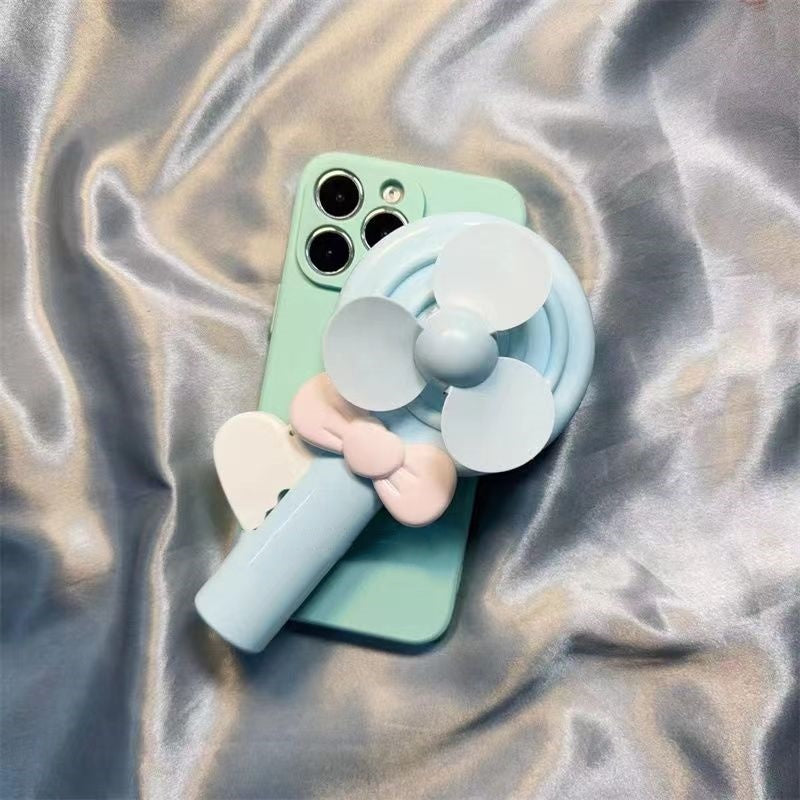 Lollipop Hand Fan Drop-resistant Soft Phone Case - 图片 7