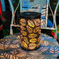 Cross-border Retro Solar Lantern Iron Hollow Storm Lantern Courtyard Decoration Desk Lamp Garden Projection bdfe5559 0f40 479