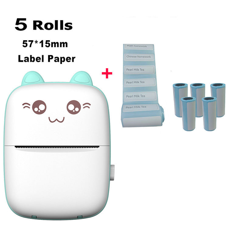 Mini Portable Printer Home Pocket Small Student Wrong Question Machine be3cf3d5 8fa7 4c27 bc53 fe4d7a200fda