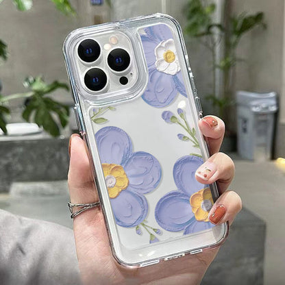 Antique Flower Transparent Phone Case be548be4 344a 4cf8 bb4e 92cc70bdc7a7