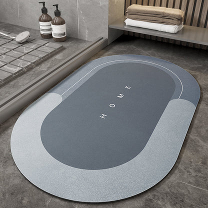 Napa Skin Super Absorbent Bath Mat Quick Drying Bathroom Rug Modern Simple Non-slip Floor Carpets Home Oil-proof Kitchen Mat 