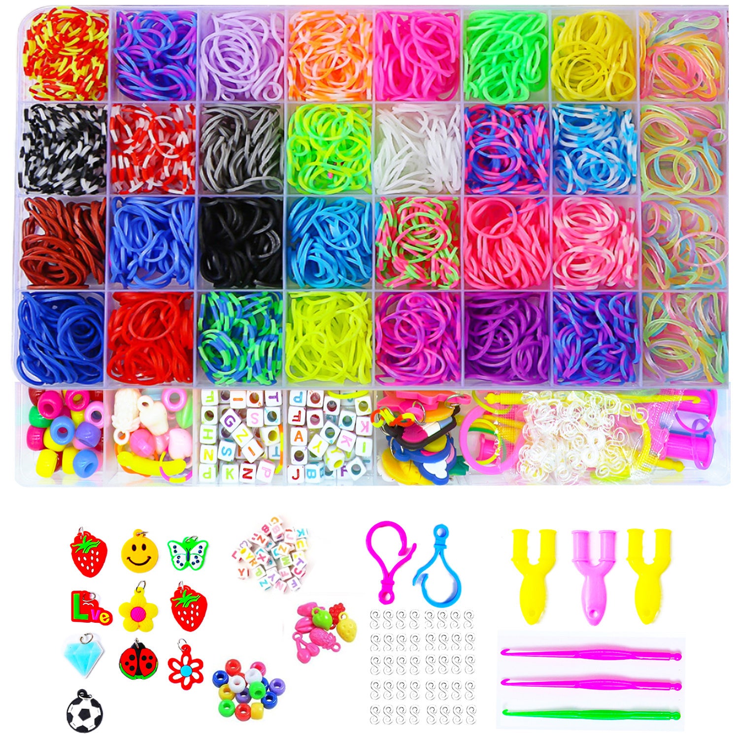 40 Grid 2500 Rainbow Handmade Knit Device - HD Wireless Product #5