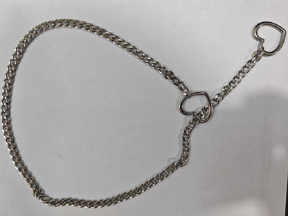 Cuban Adjustable Heart Shaped Necklace be8d8aa0 ba54 4984 8a3d 2659a0237e8c