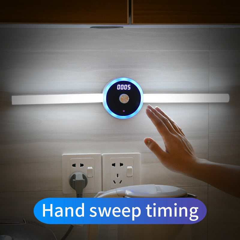 Smart Cabinet Light Clock Timing Sensor Light Removable LED Wardrobe Light Human Body Sensor Light be93544c 0d8e 41cb a577 a8