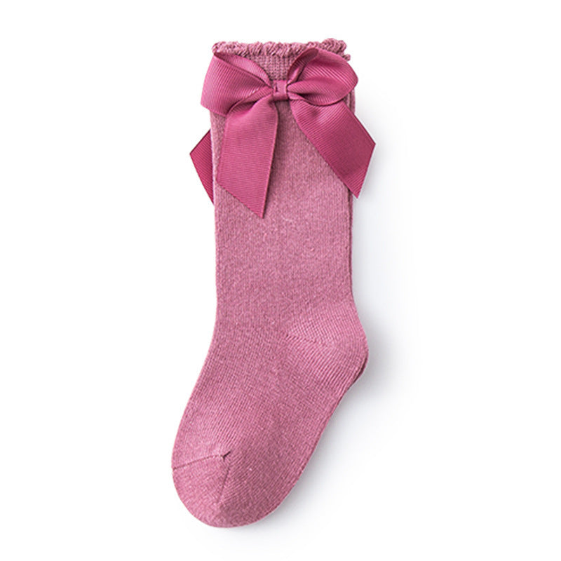 Girls' Socks Mid-calf Bow Princess bec4e3df 0138 462b a3d7 1de3d91c2acf