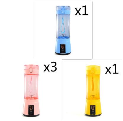 Portable Electric Fruit Juicer Wireless USB Rechargeable Mini Mixer Multifunction Summer Smoothie Blender Machine Kitchen Sup