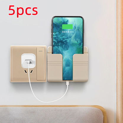 Mobile Phone Charging Storage Rack Punch-free Sticky Storage Box - 图片 15