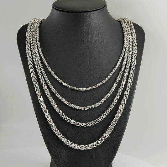 18K Gold Keel Chain Necklace Pendant Finished Chain Hip Hop - HD Wireless Product #1