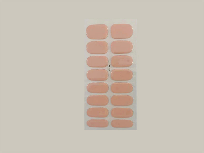 Waterproof And Durable Second Generation Semi-cured UV Nail Beauty Stickers bf33c113 b9c7 4299 a94b af8424bdf759
