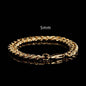 Japanese Buckle Stainless Steel Round Grinding Encrypted Cuban Bracelet bf46ae79 0952 4da7 a9a4 31bd3ae5679d